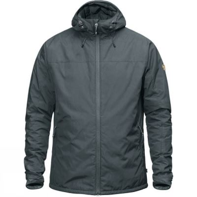 Chaquetas Fjallraven High Coast Padded Hombre - Gris Oscuro - Chile JMK069315